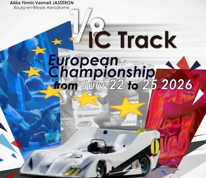 EFRA : Suivez les qualifications des Championnats 1/8 IC Track Euros 2026 en direct