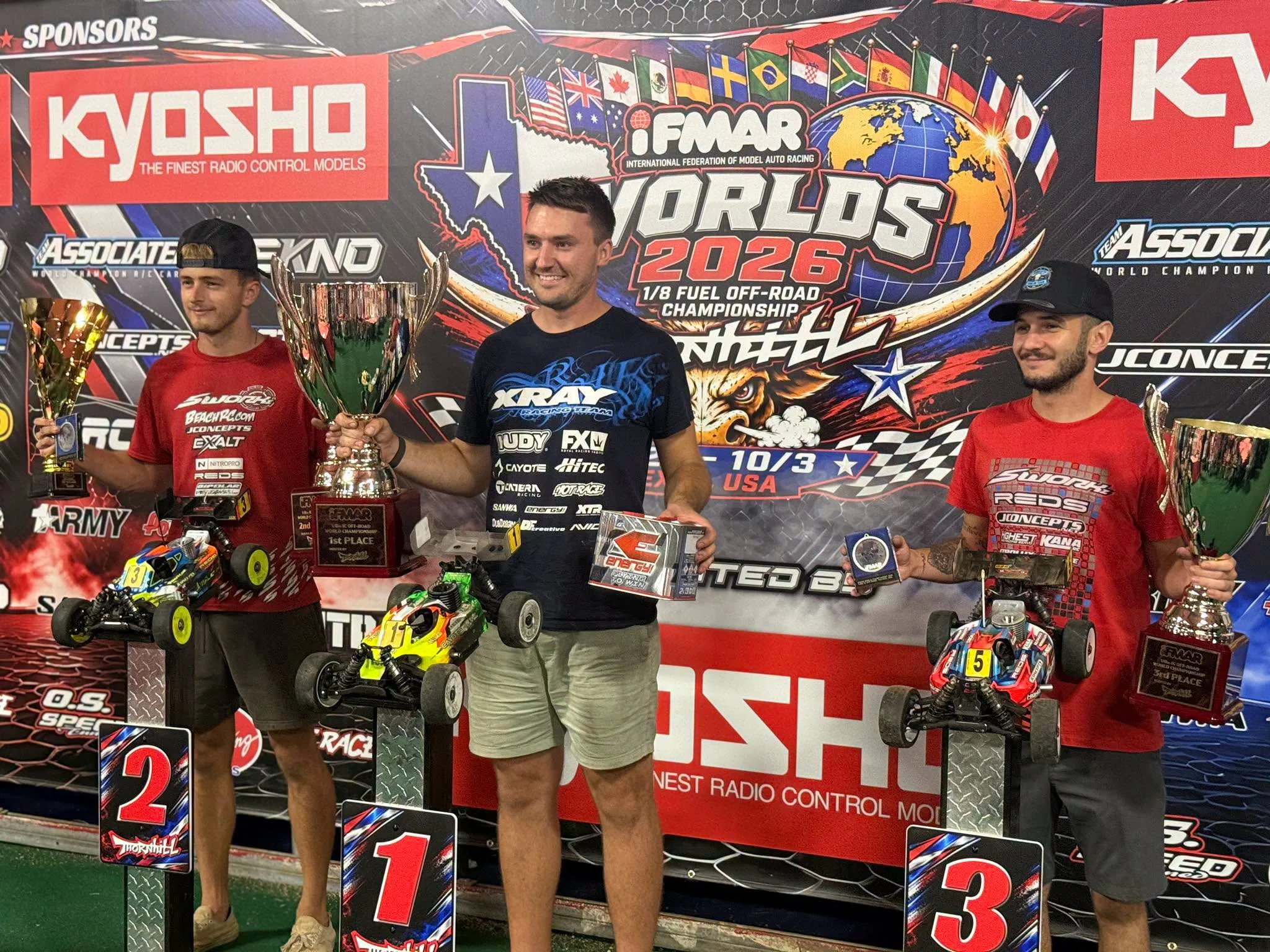 David Ronnefalk campione del mondo IFMAR 2026, dieci anni dopo